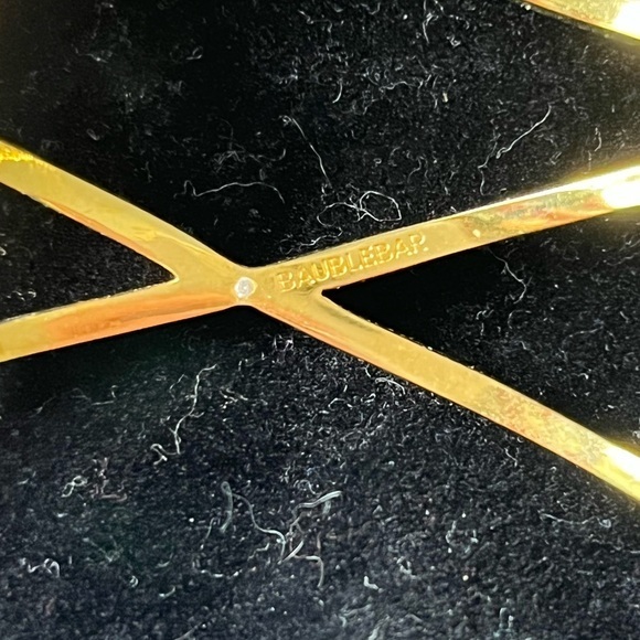 Baublebar Gold Boho Cuff with Cubic Zirconia Diamonds - Picture 5 of 5